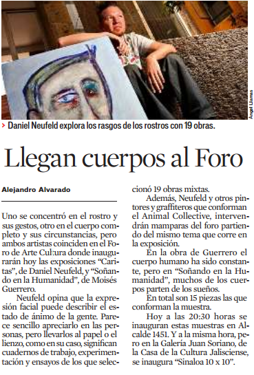 Llegan cuerpos al Foro